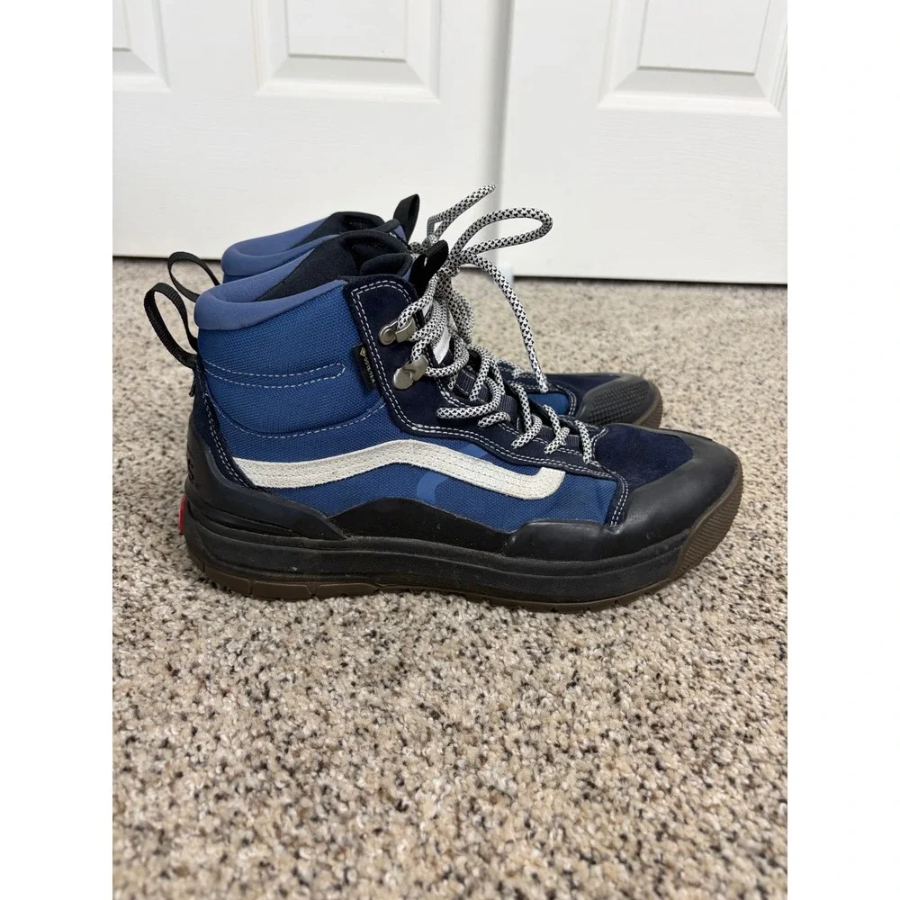 Vans UltraRange Boots Mens 10 EXO Hi MTE-3 Gore-Tex Waterproof Blue Black